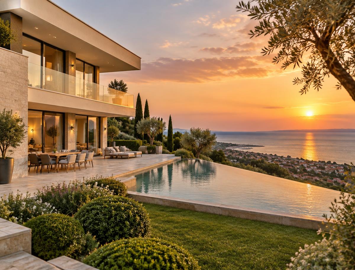 Sea-View Garden Villa